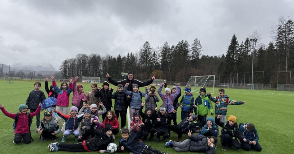 Klassenfoto Fußball